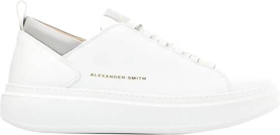 Alexander Smith Wembley White Grey Sneakers White Heren