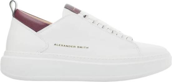 Alexander Smith Wembley White Wine Sneakers Multicolor Heren