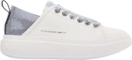 Alexander Smith Wembley Woman White Avio Sneakers Multicolor Dames