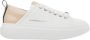 Alexander Smith Witte leren sneakers met blauwe details White - Thumbnail 54