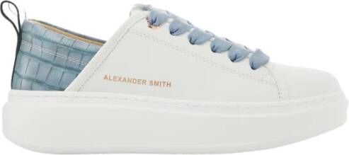 Alexander Smith Wit Azure Eco-Wembley Dames Sneakers Multicolor Dames
