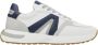 Alexander Smith Wit Blauw Grijs Runner Sneakers White Heren - Thumbnail 1