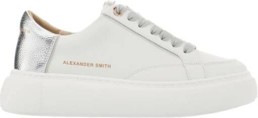Alexander Smith Wit Zilver Sneakers Multicolor Dames