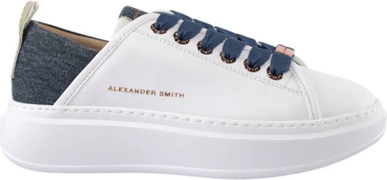 Alexander Smith Witte Avio Wembley Sneakers