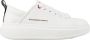 Alexander Smith Witte Eco-Leren Sneakers Ss25 - Thumbnail 1
