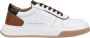 Alexander Smith Witte en Blauwe Sneakers - Thumbnail 1