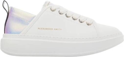 Alexander Smith Witte Iride Azure Sportieve Sneakers Multicolor Dames