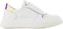 Alexander Smith Witte Iride Perzik Sneakers Multicolor Dames - Thumbnail 2