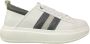 Alexander Smith Eco Wembley Leren Sneaker Wit Grijs White Heren - Thumbnail 1