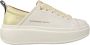 Alexander Smith Wembley High Leren Sneaker Wit White Dames - Thumbnail 3