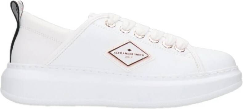 Alexander Smith Witte Sneakers voor Vrouwen White Dames