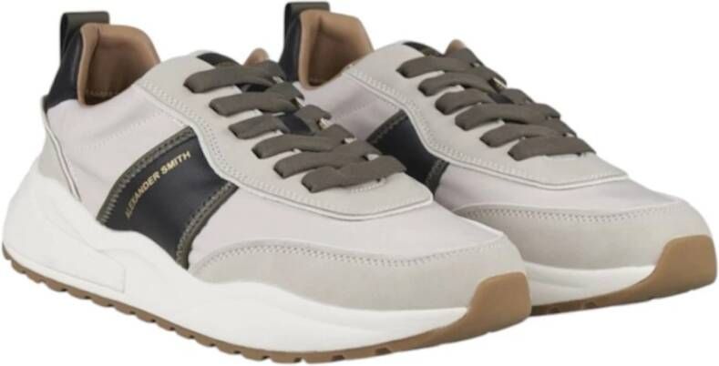Alexander Smith Witte lage sneakers