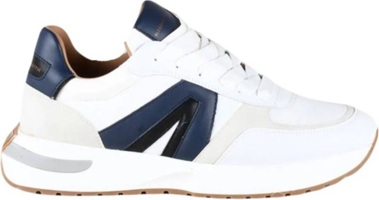 Alexander Smith Sneakers Wit Blauw Stijlvol Model White Heren