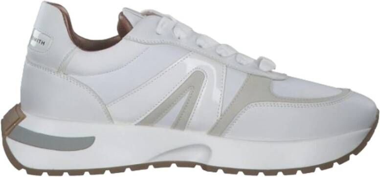Alexander Smith Witte Leren Sneaker White Dames - Foto 4