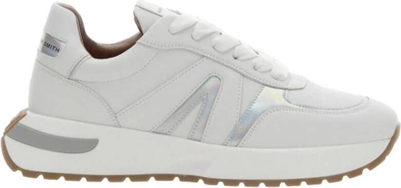 Alexander Smith Witte Leren Sneaker White Dames - Foto 4