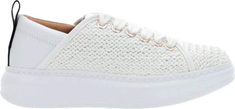 Alexander Smith Witte Leren Sneaker White Dames - Foto 4