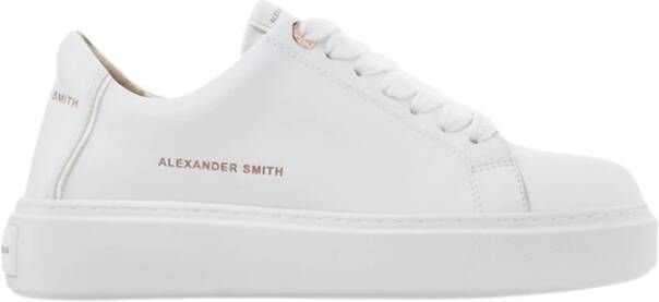 Alexander Smith Londen Totale Witte Sneakers White