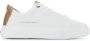 Alexander Smith London Sneakers met Contrasterende Tong en Achterkant White Heren - Thumbnail 1