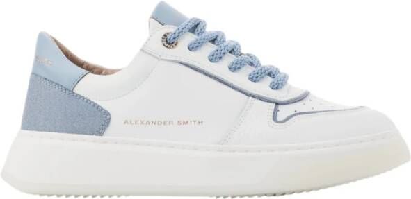 Alexander Smith Witte Licht Avio Sneakers White Dames