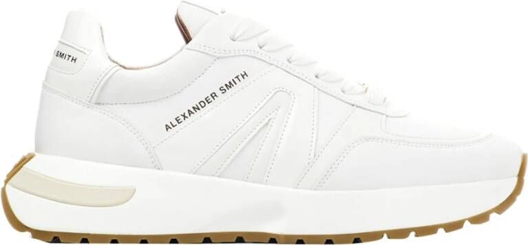 Alexander Smith Witte Sneakers Totale Hyde Stijl White Dames