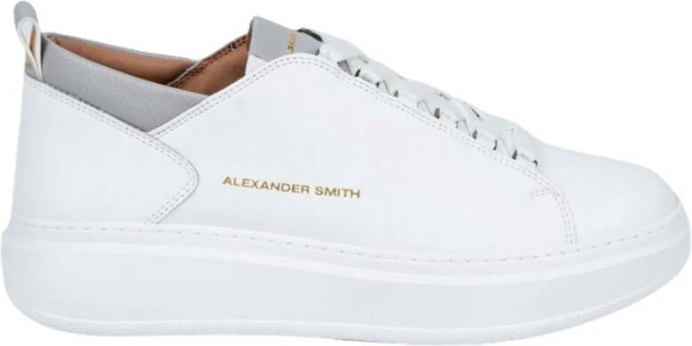 Alexander Smith Witte Wembley Sneakers White Heren