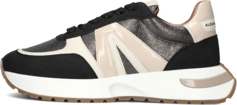 ALEXANDER SMITH Lage Sneakers Dames Hyde Maat: 35 Materiaal: Leer Kleur: Zwart - Foto 1