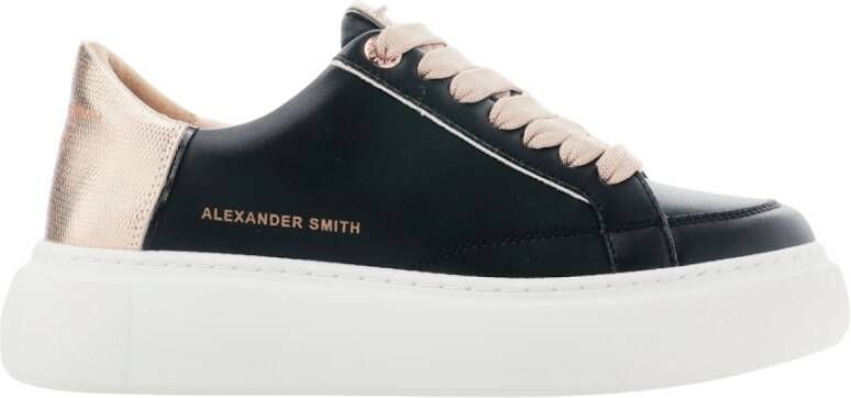 Alexander Smith Zwarte vegan sneakers Aw23