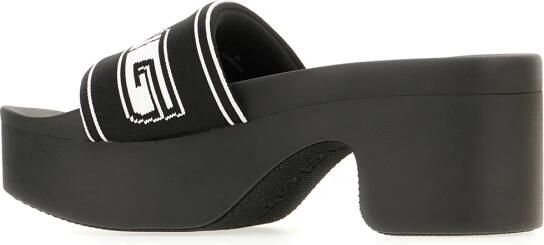 Alexander Wang Logo Strap Platform Sandalen - Foto 2