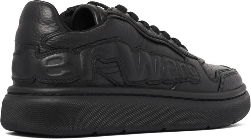Alexander Wang Zwarte Puff Sneakers met reliëflogo - Foto 3