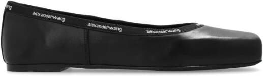 Alexander wang Billie leren balletflats Black Dames