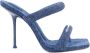 Alexander wang Blauwe Sandalen met Vierkante Neus Blue Dames - Thumbnail 1