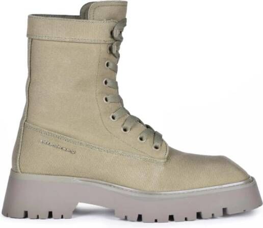 Alexander Wang Canvas Enkellaars met Rubberen Zool