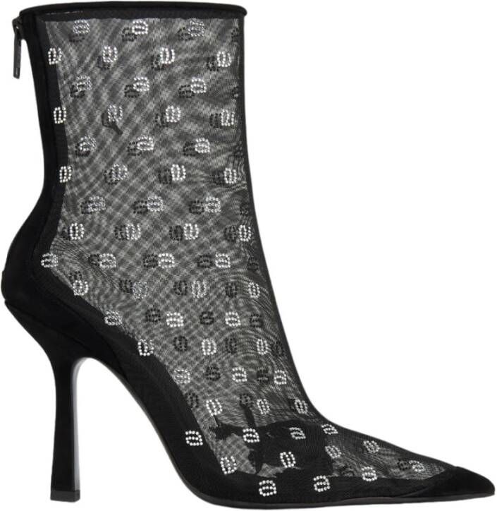 Alexander wang Diamond Point Stiletto Booties Black Dames