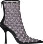 Alexander wang Diamond Point Stiletto Booties Black Dames - Thumbnail 1