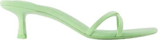 Alexander wang Leather sandals Green Dames