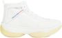 Alexander Wang Logo Mid-Top Witte Sneakers - Thumbnail 1