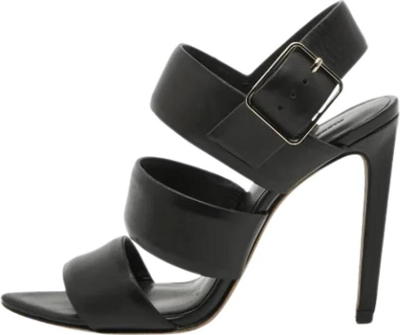 Alexander Wang Pre-owned Leather sandals Black Dames