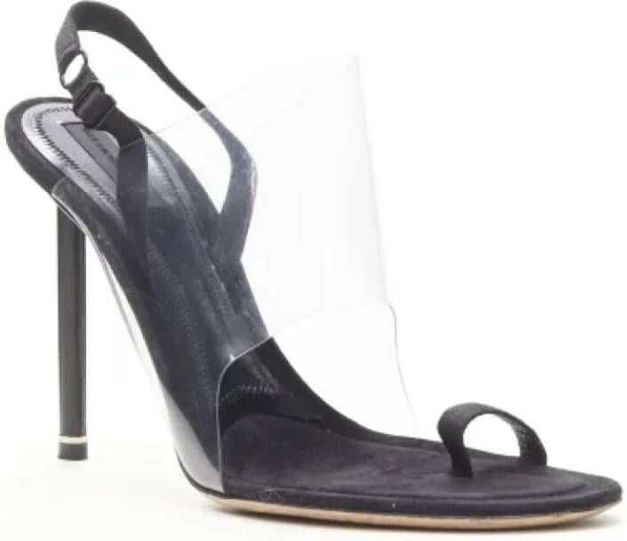 Alexander Wang Pre-owned Plastic sandals Black Dames