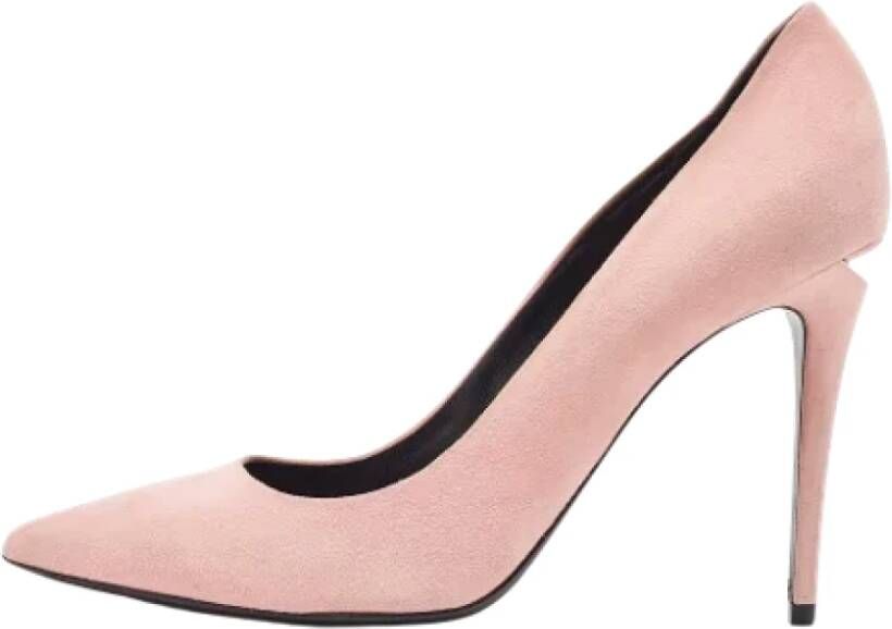Alexander Wang Pre-owned Suede heels Pink Dames
