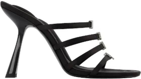 Alexander wang Satin sandals Black Dames