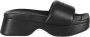 Alexander wang Sandalen Platform Black Float Slide Slippers in zwart - Thumbnail 1