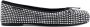 Alexander wang Zwarte Ballerinas met Vierkante Neus en Frontstrik Multicolor Dames - Thumbnail 1