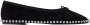 Alexander Wang Zwarte leren ballerina met ballchain detail - Thumbnail 1