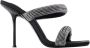 Alexander Wang Zwarte Leren Hakken Muiltjes Sandalen - Thumbnail 1