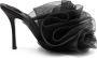 Alexander Wang Zwarte Tule Overlay Stiletto Hak Muiltjes - Thumbnail 1