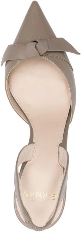 Alexandre Bir Leren Slingback Pumps met Strikdetail - Foto 2
