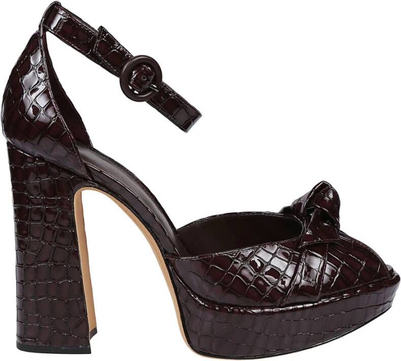 Alexandre Birman Bloodstone Pepitta Sandalen Brown Dames