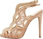 Alexandre Birman Pre-owned Leather sandals Beige Dames - Thumbnail 1