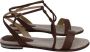 Alexandre Birman Pre-owned Leather sandals Brown Dames - Thumbnail 1