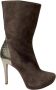 Alexandre Birman Pre-owned Suede boots Brown Dames - Thumbnail 1
